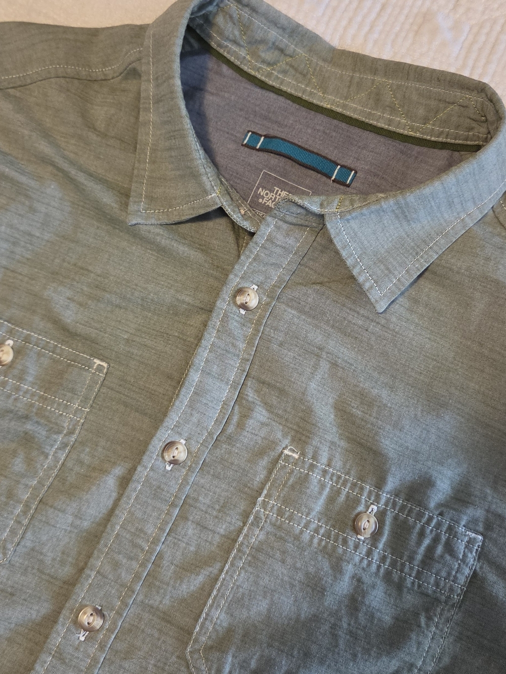 The North Face Men's Long-Sleeve Montgomery Shirt, Size Large - Picture 2 of 11
